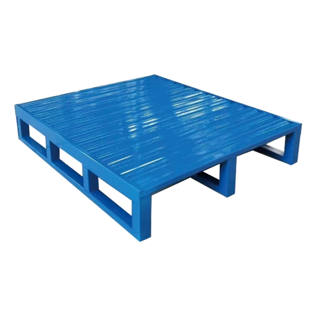 Single Face And Four Way Steel Pallets